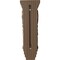 Ekena Millwork 6"W x 7 1/2"D x 18"H Extra Large Acanthus Wood Corbel, Walnut CORW06X08X18ACWA - alternate 3
